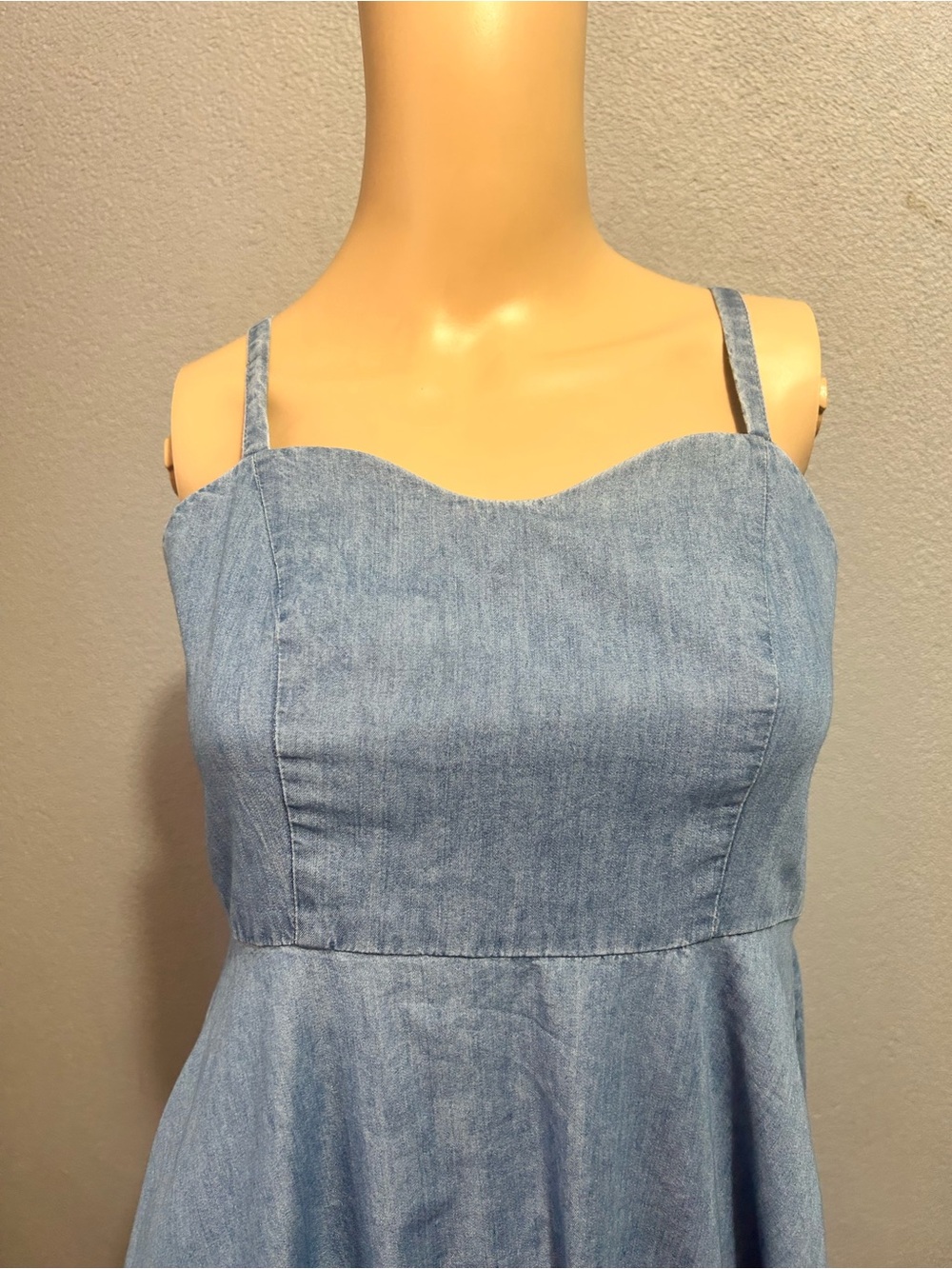 NWOT Old navy fit and flare cami dress size small petite - Picture 6 of 11